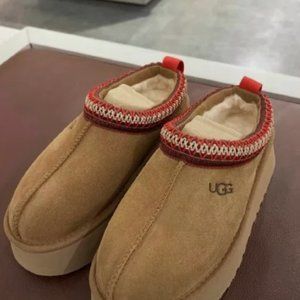 Women UGG Tazz Tasman Slipper Chestnut Suede Upper